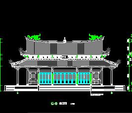 園林古建工程中的某道觀祠堂古建筑施工圖紙免費下載指南